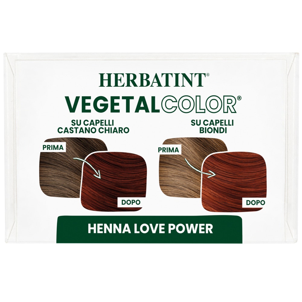 Herbatint Vegetal Color Henna Love Power Hennè Puro 100g