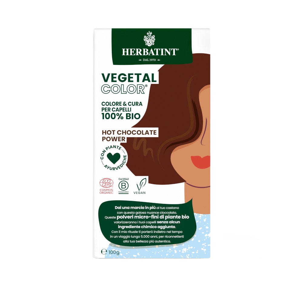 Herbatint Vegetal Color Hot Chocolate Power Cioccolato 100g