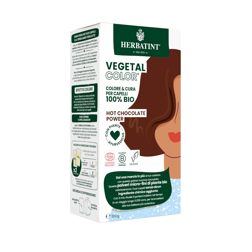 Herbatint Vegetal Color Hot Chocolate Power Chocolate 100 g