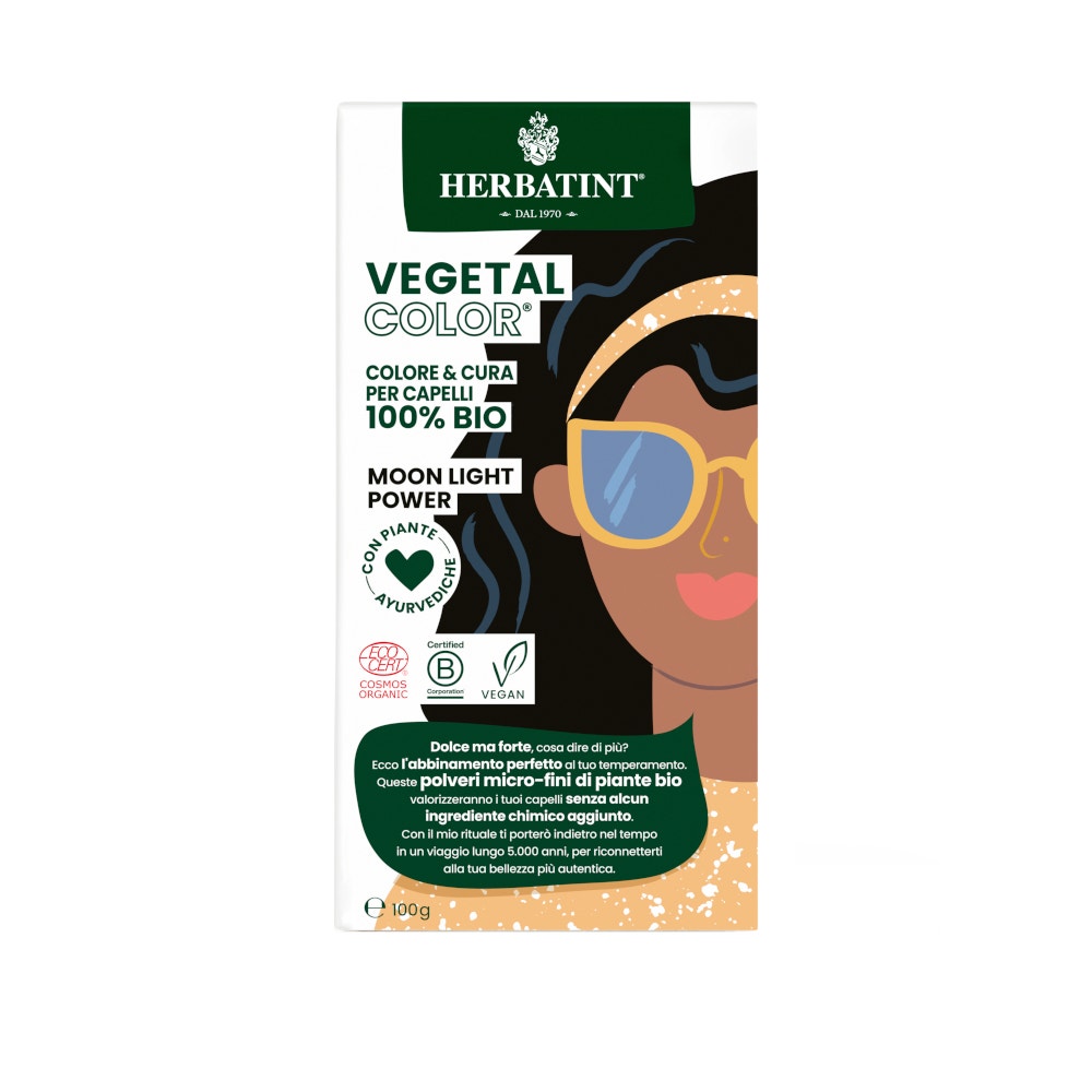 Herbatint Vegetal Color Moon Light Power Negro 100 g