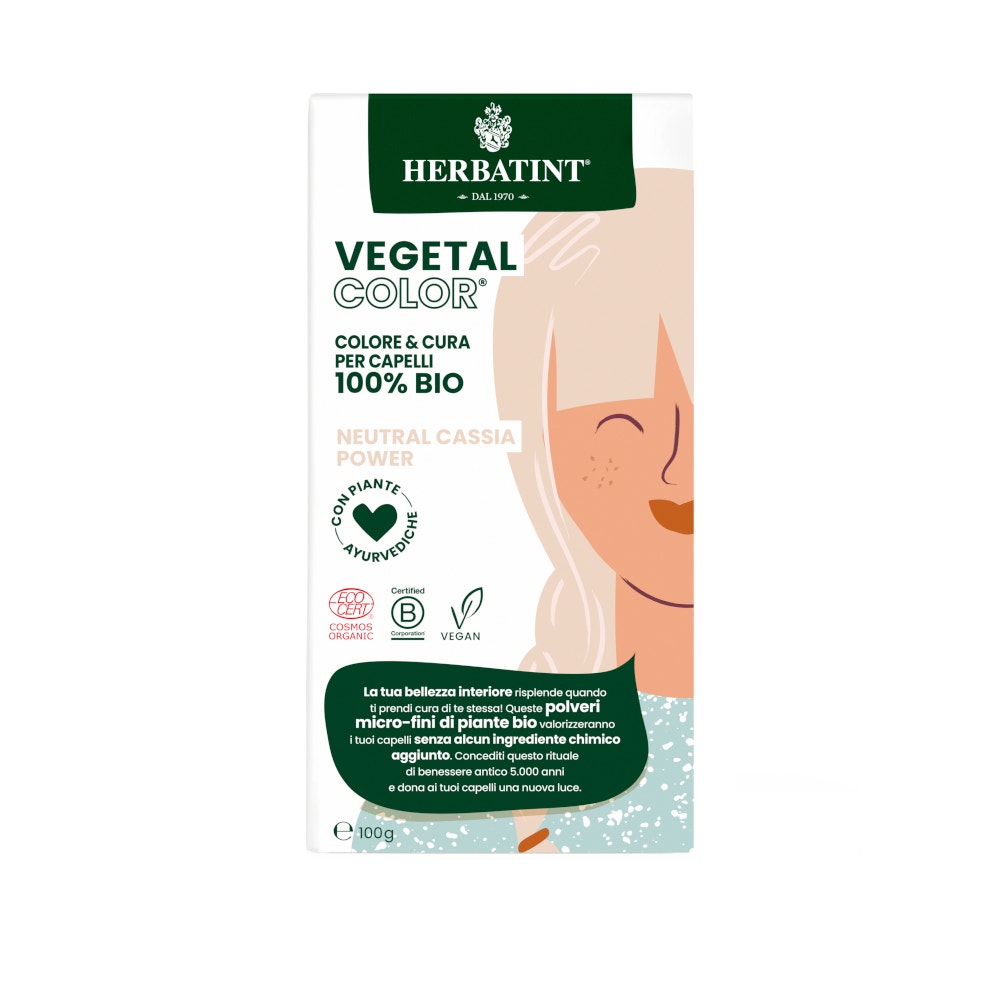 Herbatint Vegetal Color Neutral Cassia Power Henna Neutra 100 g