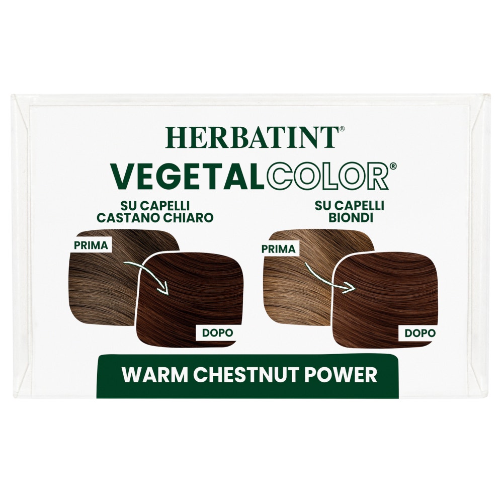 Herbatint Vegetal Color Warm Chestnu Power Castano Caldo 100g
