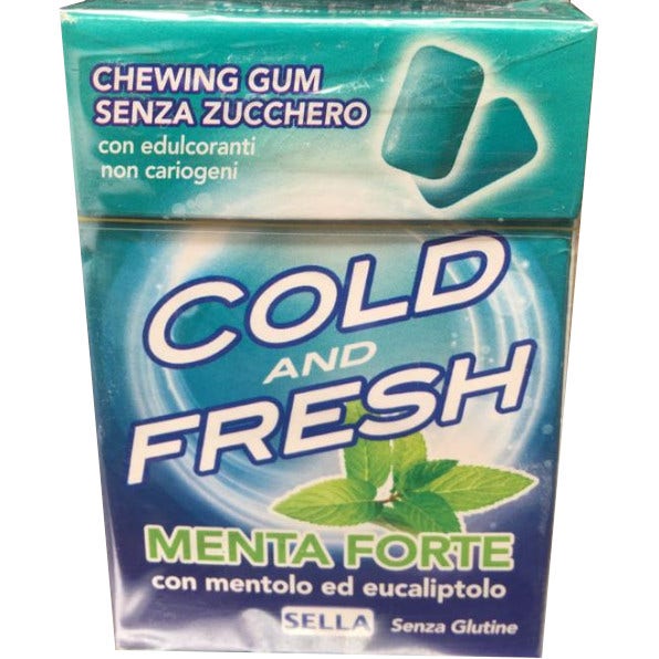 Chewing Gum Cold And Fresh Senza Zucchero
