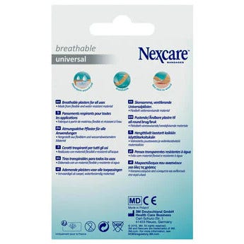 3m Nexcare Universal Cerotti Universal Breathable Assortiti 40 Pezzi