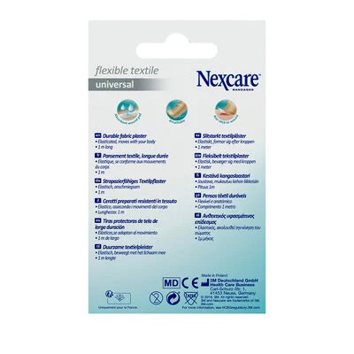 3M Nexcare Universal Flexible Textile Plaster 1 m x 6 cm 1 unidad