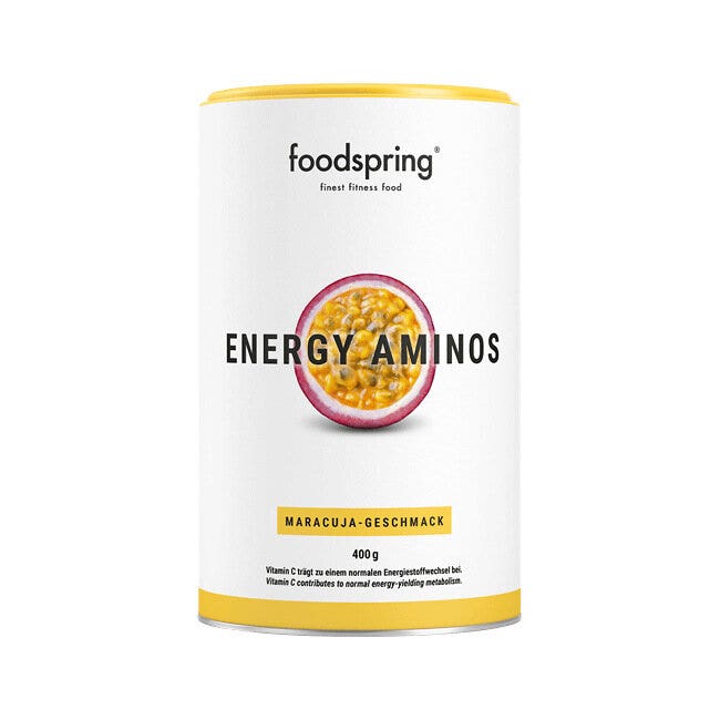 Foodspring Energy Aminos Pre-Workout Gusto Maracuja 400g