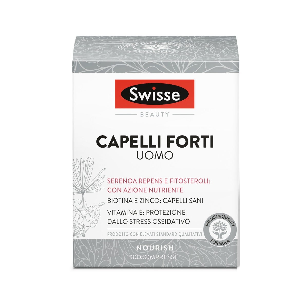 Swisse Cabello Fuerte Hombre 30 Comprimidos-2