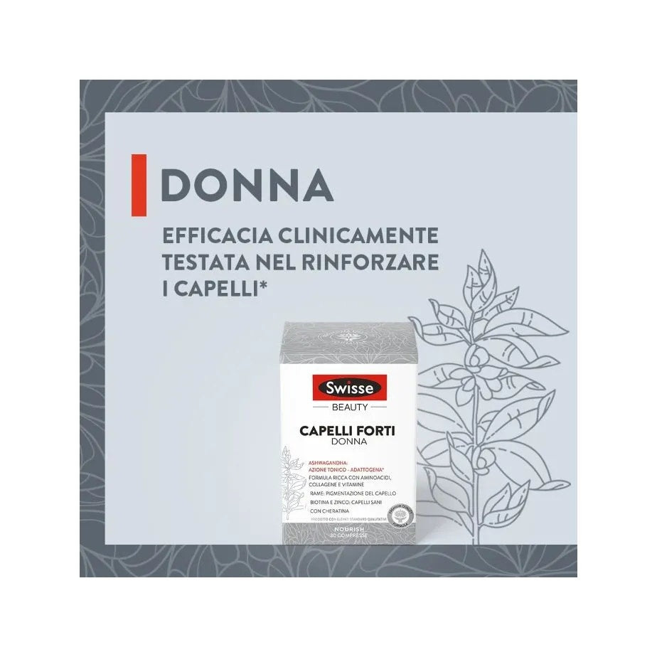 Swisse Cabello Fuerte Mujer 30 Comprimidos-6