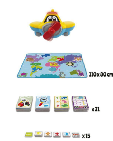 Chicco Juego Adventure Airlines Italiano 2-6 años