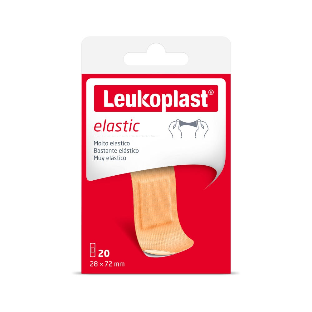 Leukoplast Elastic 72 x 28 mm, 20 unidades