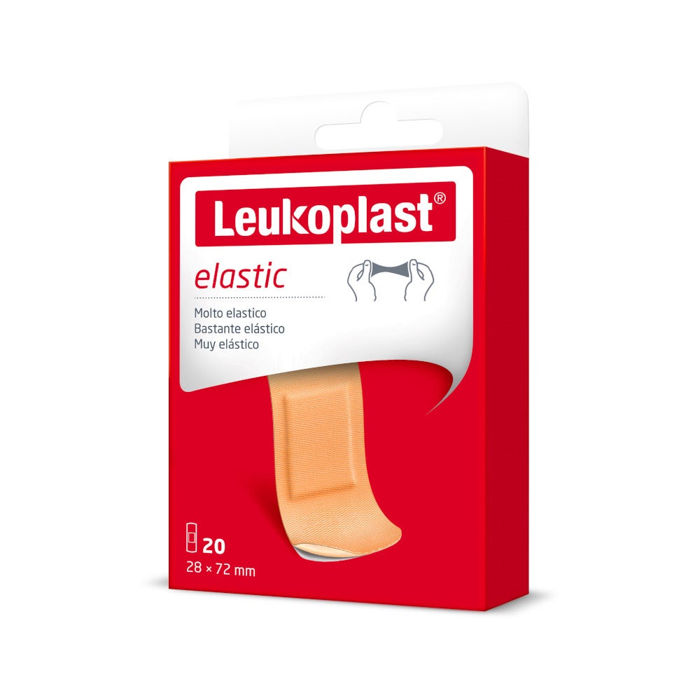 Leukoplast Elastic 72 x 28 mm, 20 unidades