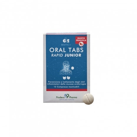 Gse Oral Tabs Rapid Junior Gusto Fragola 12 Compresse