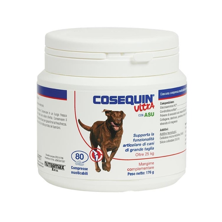 Cosequin Ultra Large Mangime Complementare Problemi Articolari Cani Taglia Grande 40 Compresse