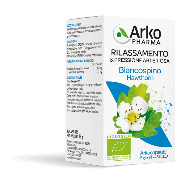 Arkopharma Espino Blanco Bio 130 Cápsulas