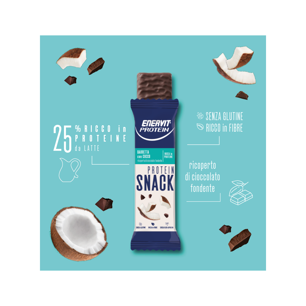 Enervit Protein Snack Cocco 8 Barrette