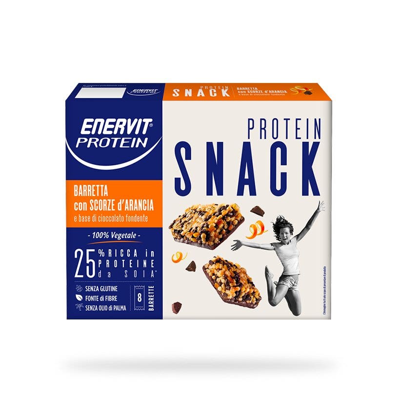 Enervit Protein Snack Arancia 8 Barrette