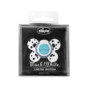 Chicco Succhietto Comfort Black E White Silicone 16-36 Mesi 1 Pezzo