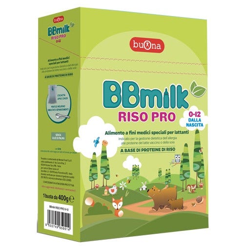 BBmilk Arroz Pro 0-12 meses desde el nacimiento 400 g