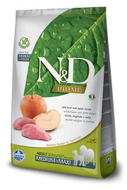 Farmina N&D Prime Cinghiale E Mela Cani Adulti Taglia Media E Grande Sacco 12kg