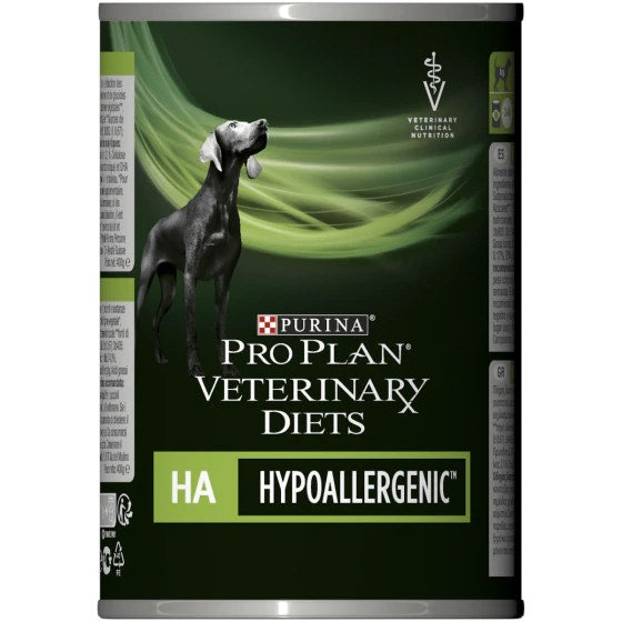 Purina Pro Plan Veterinary Diets Umido Cane HA Hypoallergenic Lattina 400g