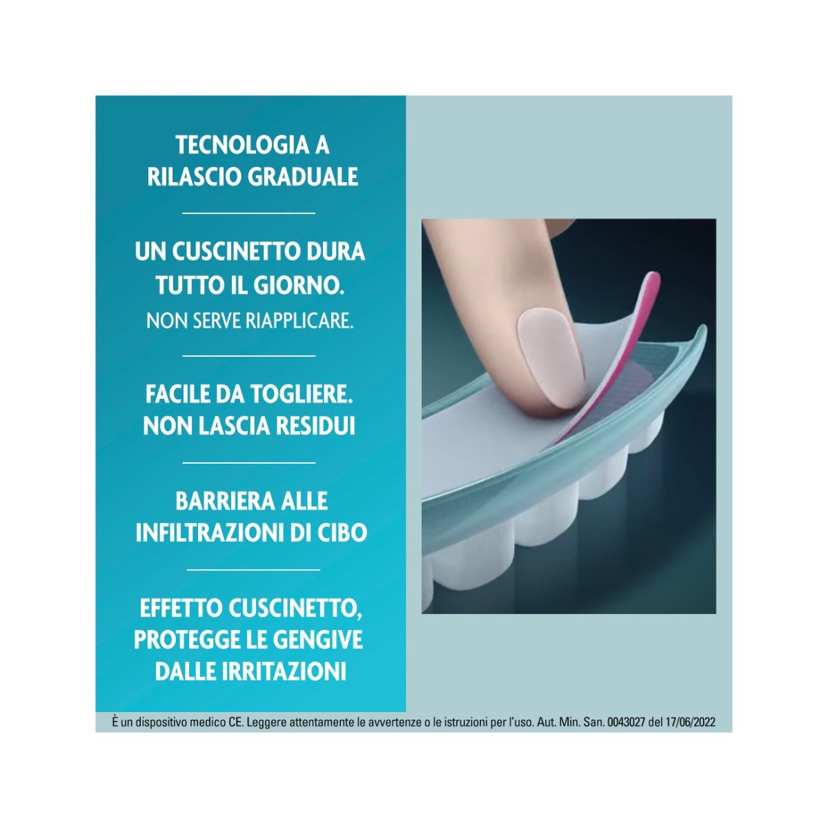 Algasiv Cuscinetti Adesivi Dentiera Forte Tenuta 30 Pezzi