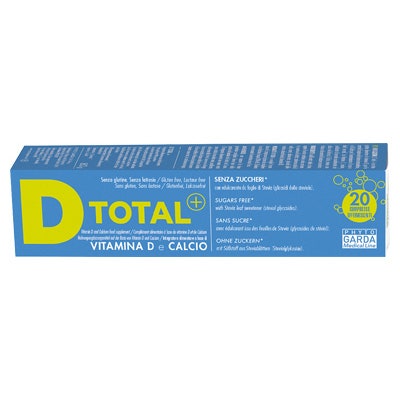 D Total+ Vitamina D y Calcio 20 comprimidos