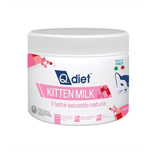 Q.Vet Q Diet Kitten Milk Leche en polvo para gatitos 150 g