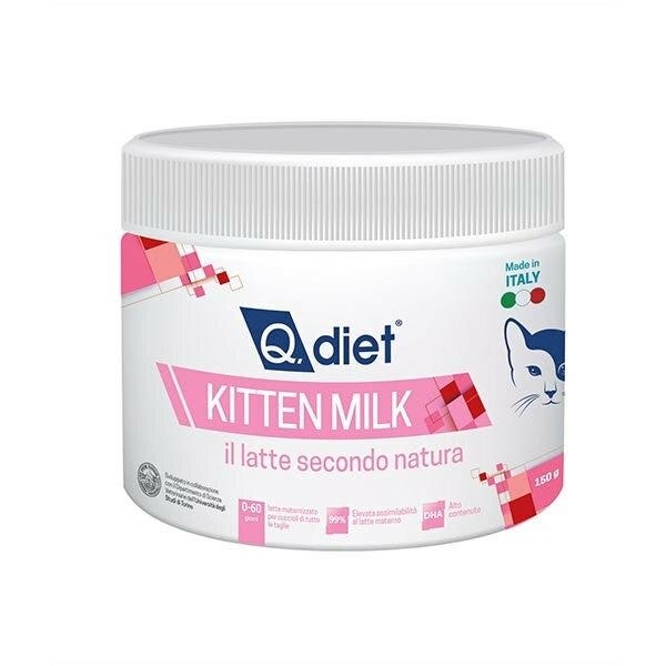 Q.Vet Q Diet Kitten Milk Leche en polvo para gatitos 150 g