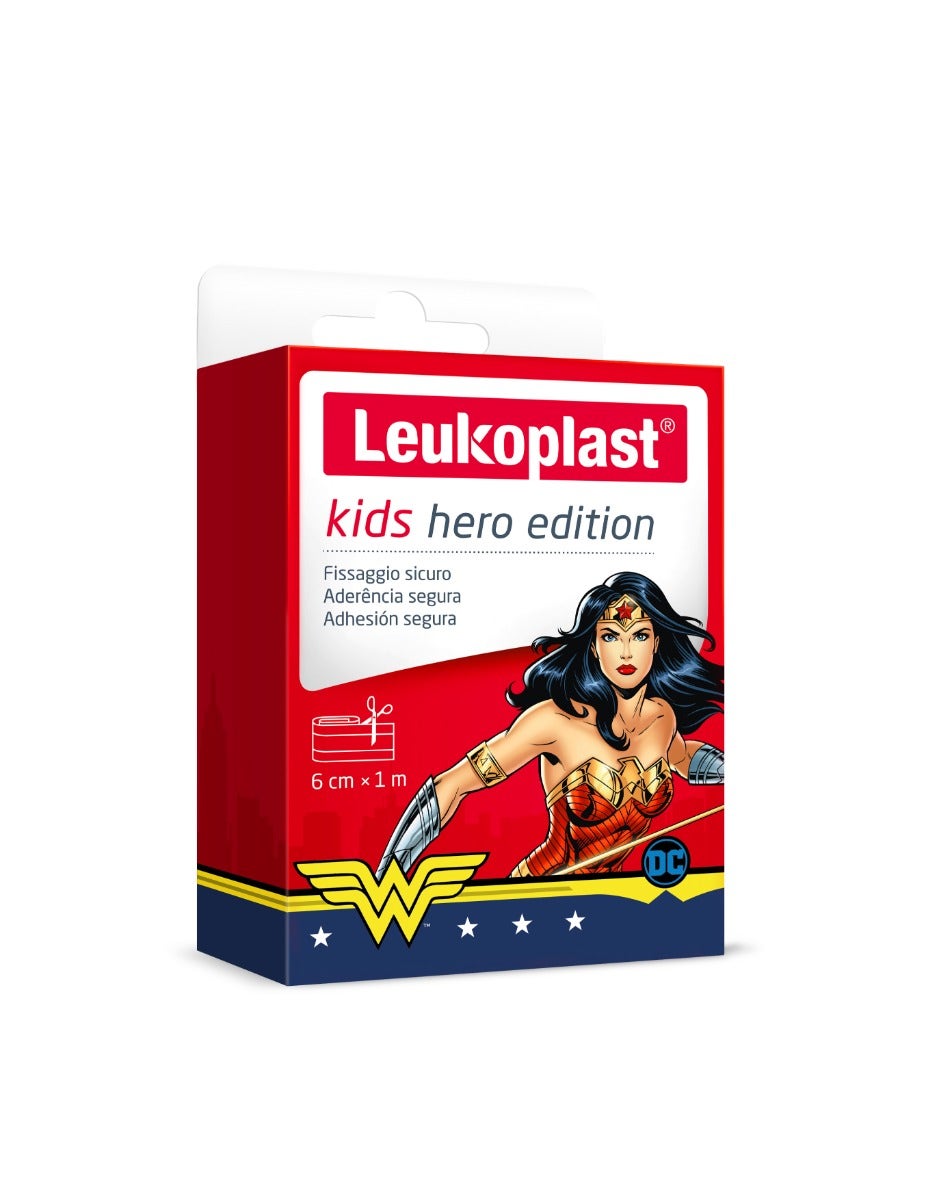 Leukoplast Tira Wonder Woman 6 cm x 1 m 1 unidad