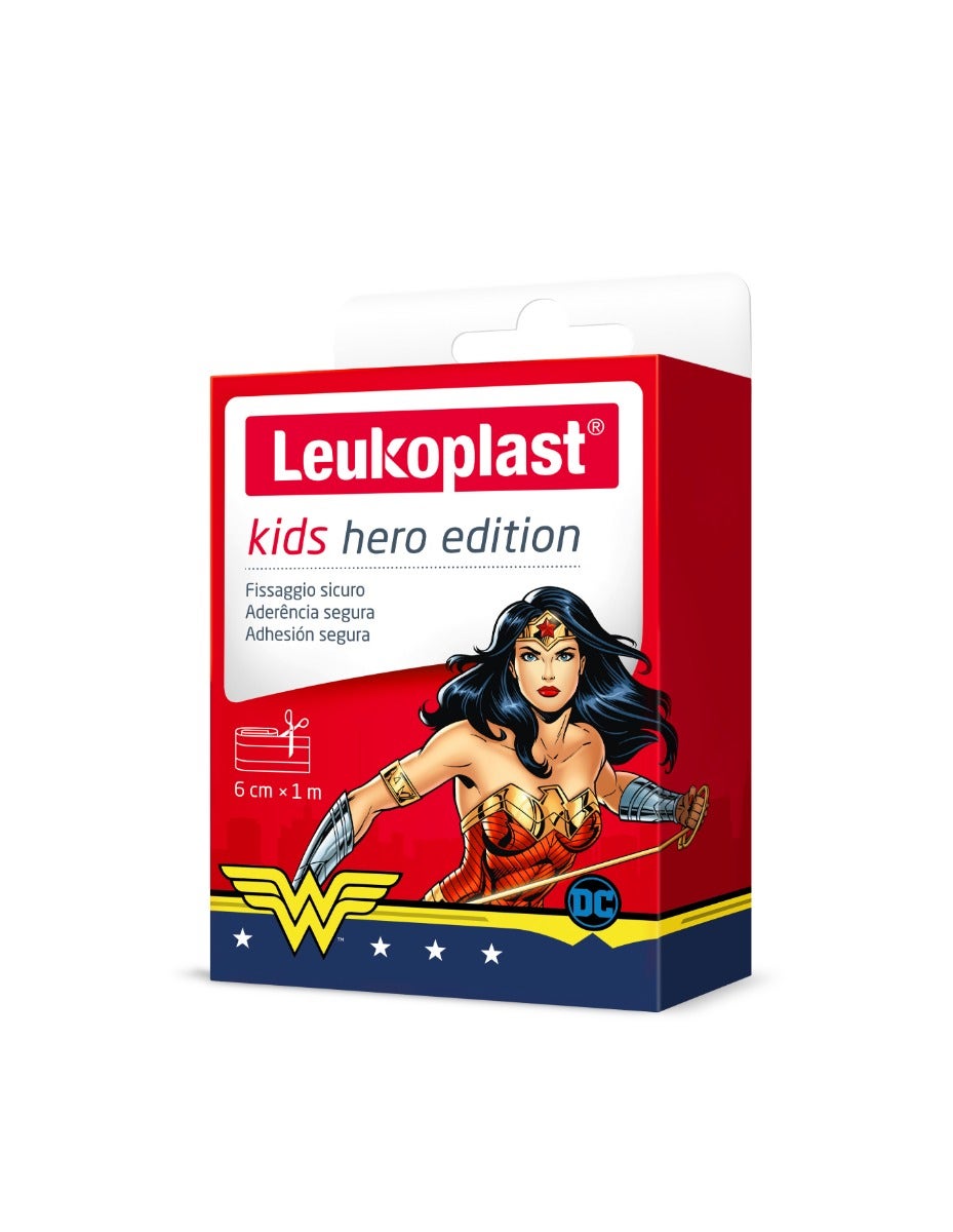 Leukoplast Tira Wonder Woman 6 cm x 1 m 1 unidad