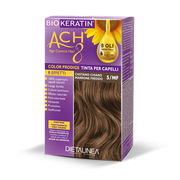 Biokeratin ACH 8 Kit de tinte para el cabello 5/MF Castaño claro marrón frío