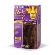 Biokeratin ACH 8 Kit Tinta Per Capelli 5/CF Castano Chiaro Caffè
