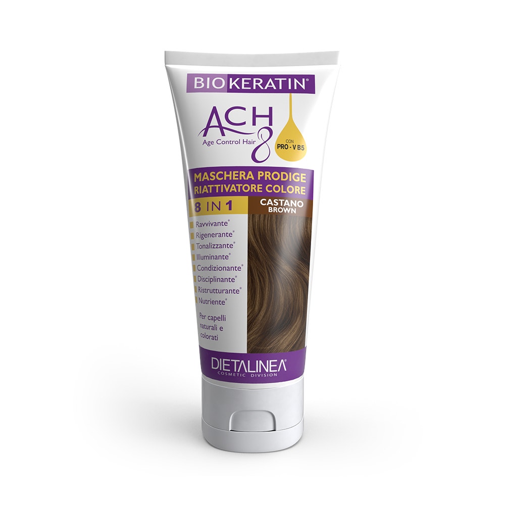 Biokeratin ACH 8 Maschera Prodige Riattivatore Colore Castano Per Capelli 150ml