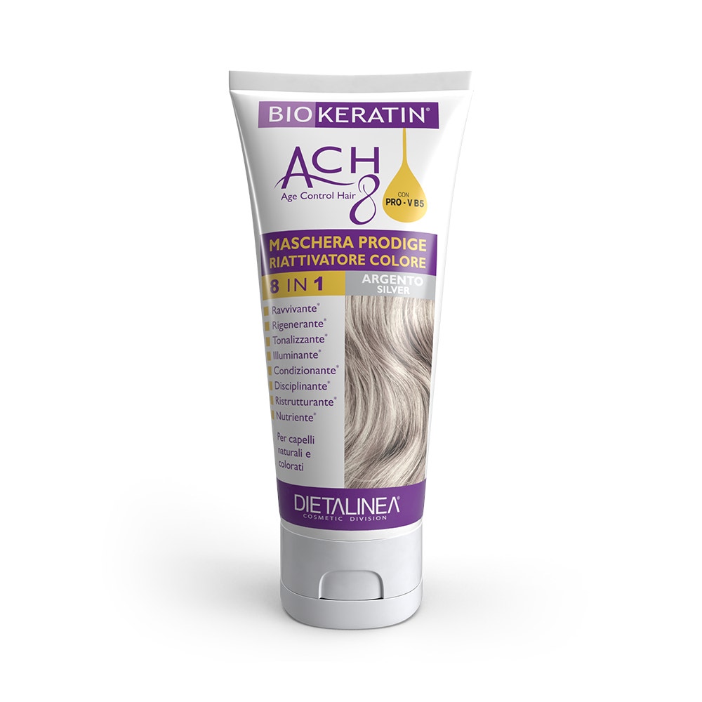 Biokeratin ACH 8 Maschera Prodige Riattivatore Colore Argento Per Capelli 150ml