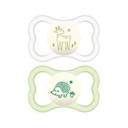 Mam Air Night Succhietto Silicone 16M+ 2 Pezzi