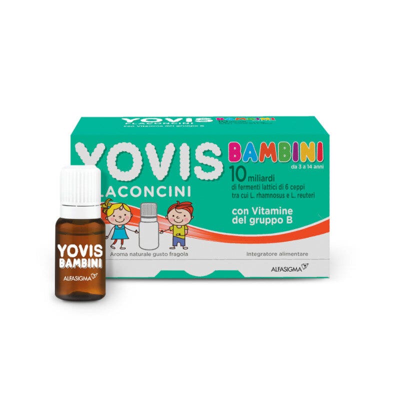 Yovis Children Viales de Fresa 10x10ml-10