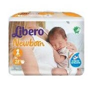 Libero Newborn 1 kg 2-5 24 unidades