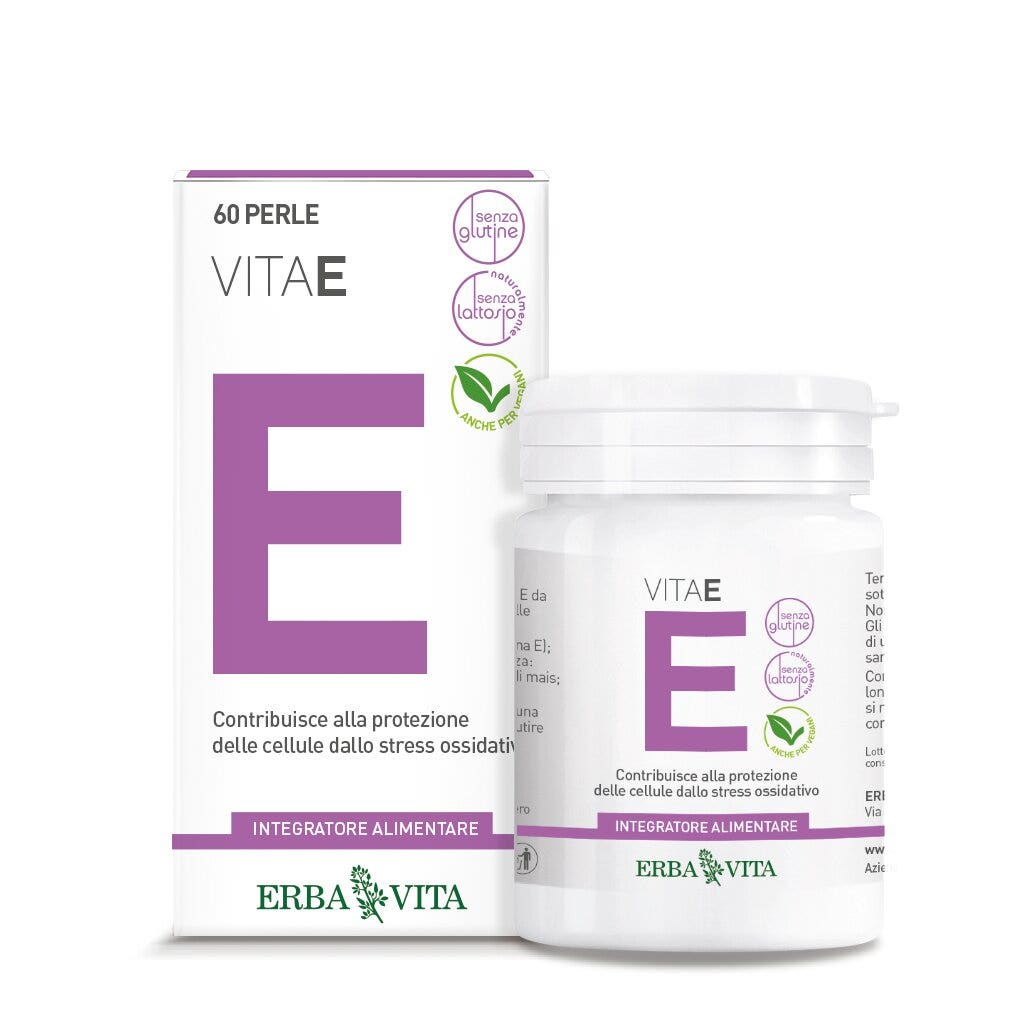 Erba Vita Vitamina E 60 cápsulas