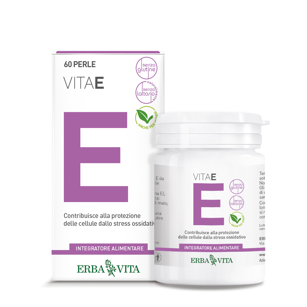 Erba Vita Vitamina E 60 cápsulas