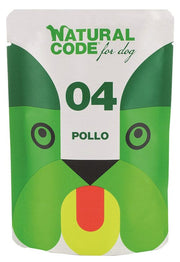 Natural Code 04 Pollo para perros adultos, sobre de 100 g
