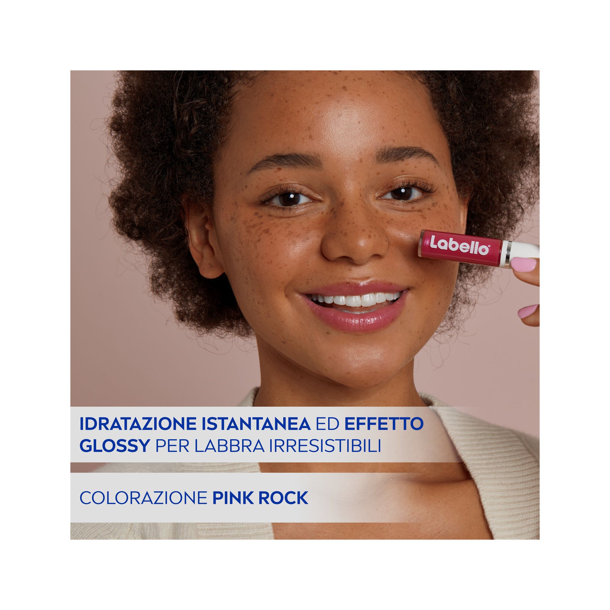 Labello Lip Oil Effetto Glossy Lucidalabbra Colorato Volumizzante E Idratante 5,5ml - Pink Rock