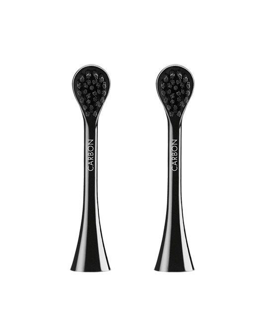 Curaprox Hydrosonic Black Is White Testine Di Ricambio Biw Carbon