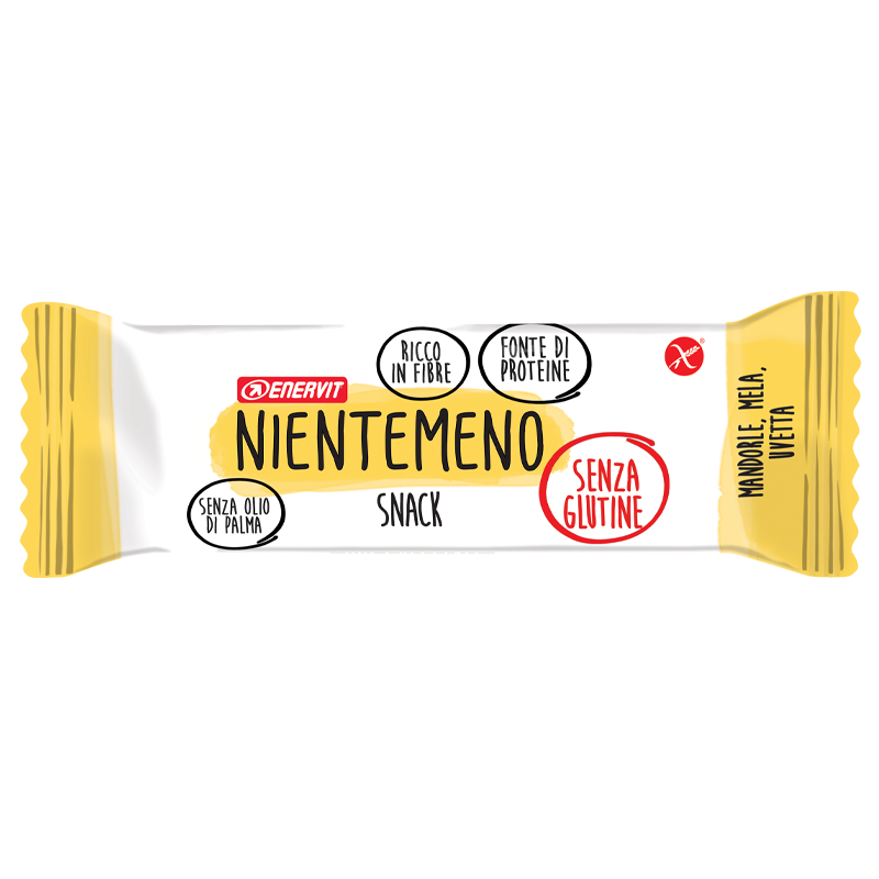 Enervit Nientemeno Barretta Barretta Mandorla Mela e Uvetta 3x21g