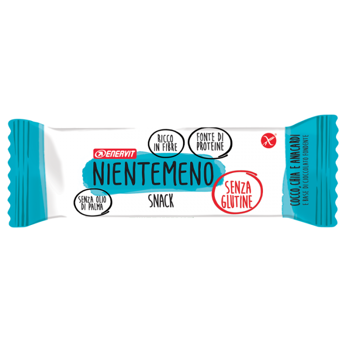 Enervit Nientemeno Barretta Cocco Chia e Anacardi 3x21g