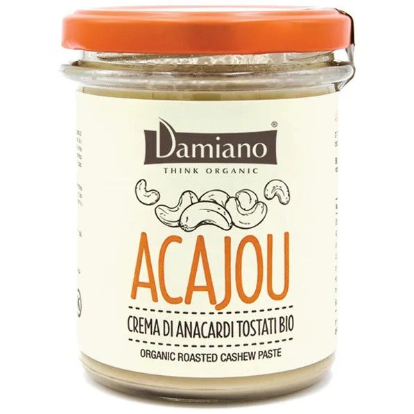 Damiano Acajou Crema Anacardi Tostati Bio 180g