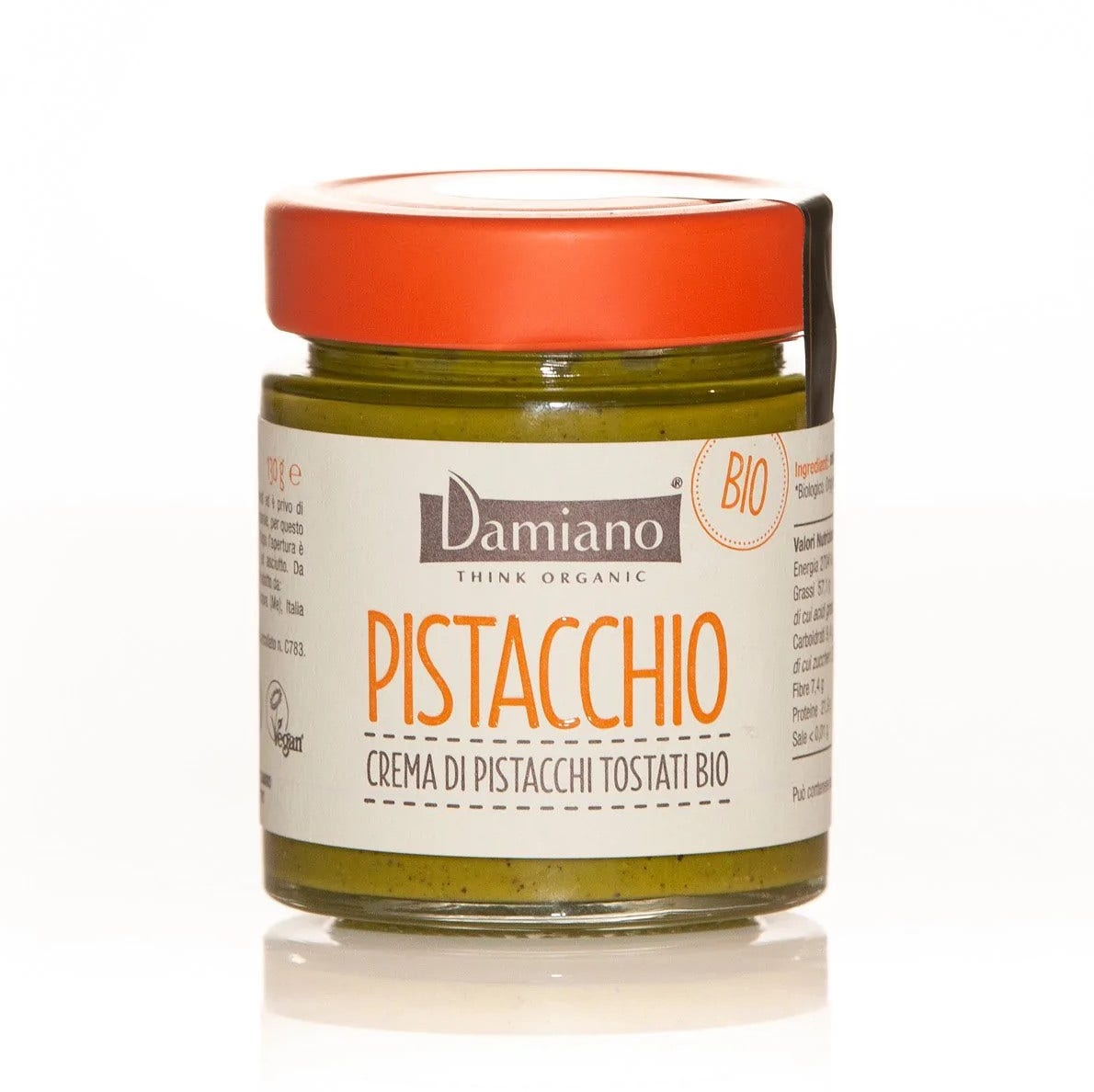 Damiano Crema Di Pistacchio Bio 180g