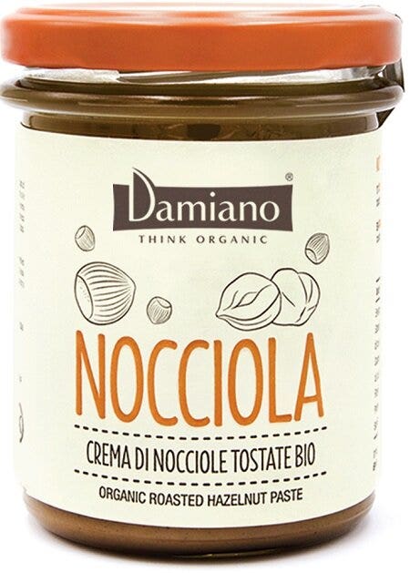 Damiano Crema Di Nocciole Tostate Bio 180g