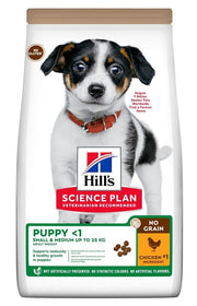 Hill's Science Plan No Grain Puppy <1 Cibo Secco Con Pollo Per Cuccioli Taglia Piccola/Media Sacco 2,5kg