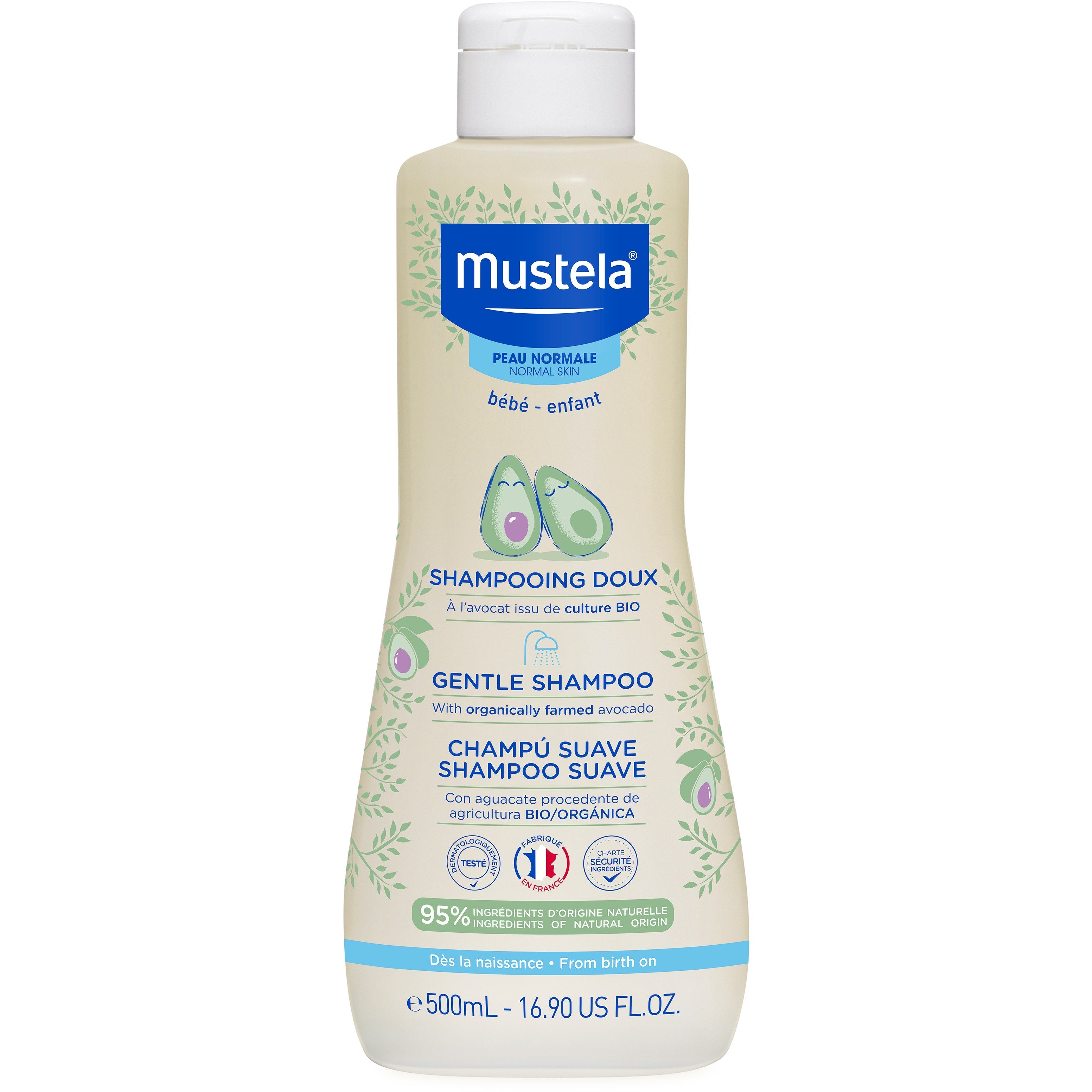 Mustela Champú Suave 500 ml