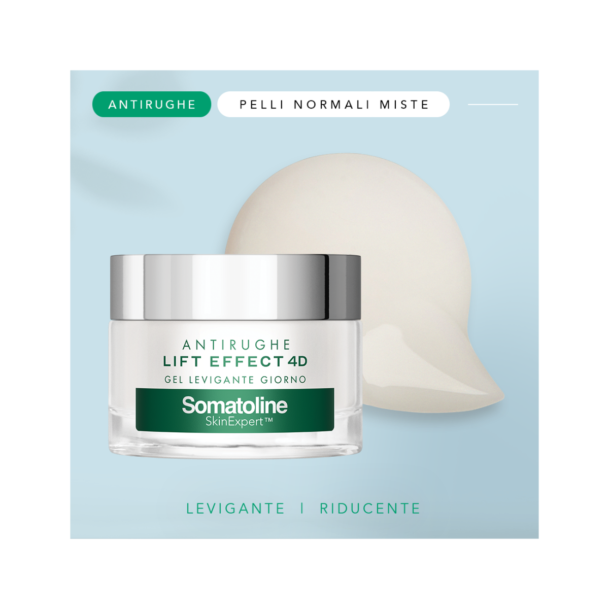 Somatoline SkinExpert Lift Effect 4D Crema de día gel rellenador antiarrugas 50 ml